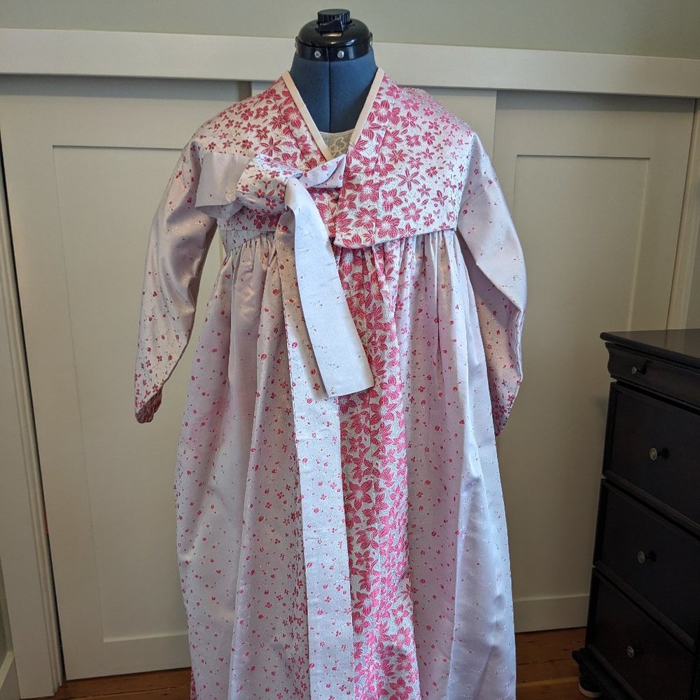Authentic Korean hanbok dress, jeogori and chima and underdress set